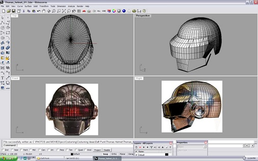 thomas helmet Tutorial : Fabriquer un masque des Daft Punk (Thomas Bangalter)
